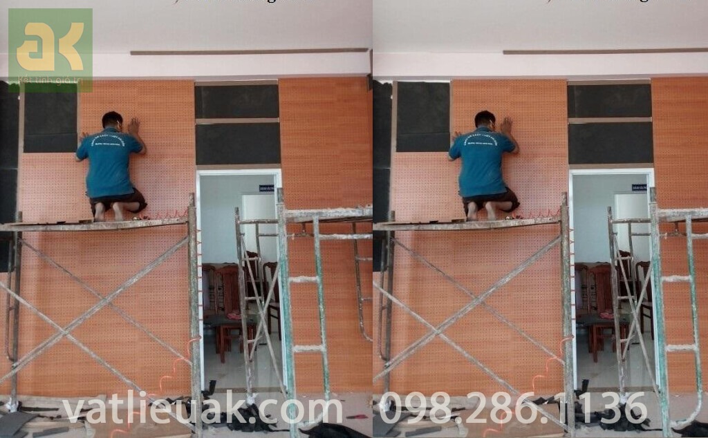 Thi công gỗ tiêu âm tại Hà Nội